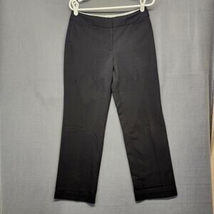 Liz Claiborne Pants Womens 6P AUDRA Classic Black Career Slacks Trousers Stretch